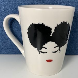Coffee Mug Sister With Afro Puffs